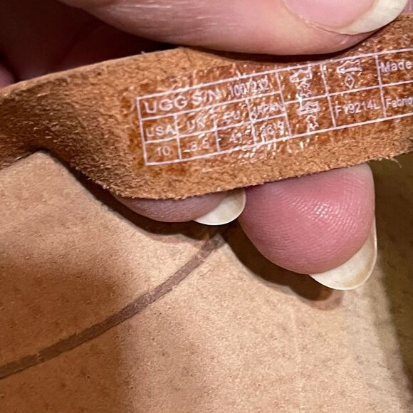 UGG gold wedge cork sandals, size 10‎ - Picture 7 of 13